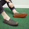 Canvas Shoes Men's Casual Cloth Shoes Breathable Old Middle Aged Casual Shoes
