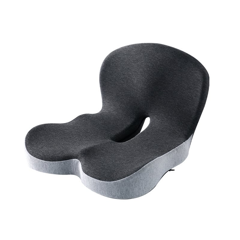 Memory foam one-piece cushion backrest integrated cushion pillow student office chair cushion car waist support butt cushion