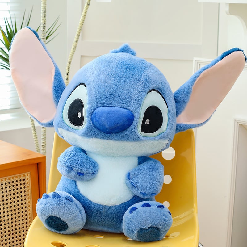 Blue Rabbit Fur Classic Stitch Plush Toy Doll Cartoon Large Doll Grabber Scissors Machine