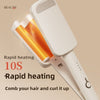 New French Egg Roll Curling Iron 32mm Deep U Water Wave Long-lasting and Hair-friendly