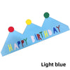 INS New Felt Crown Letter Birthday Hat for Kids Party