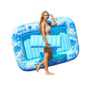 Inflatable floating pool