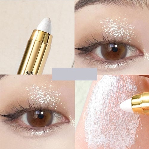 High-gloss double-headed pearlescent fine flash contour and brightening eyeshadow stick