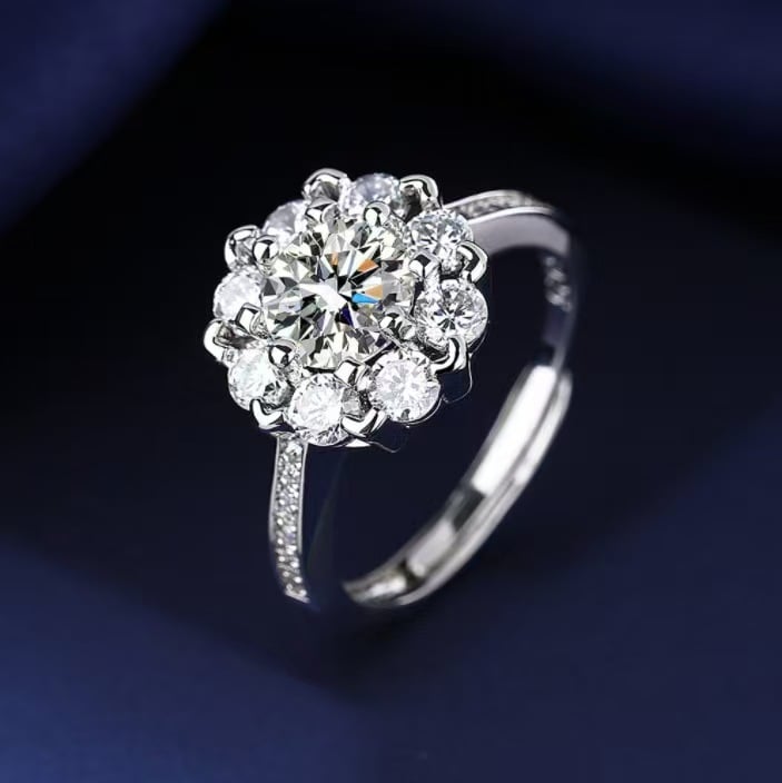 Semi-morganite ring