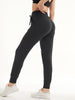 Sweatpants - Cropped New Solid Color Dark Gray