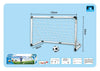 Kidsren's Plastic Football Goal Indoor and Outdoor Sports Toys Large Two-In-One Simple Portable Football Goal