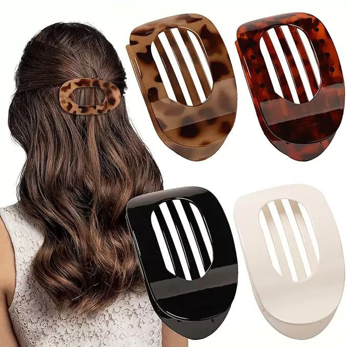 Hair gripper clip set, frosted gripper clip hair accessory