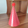 Children's birthday party polka dot pompom party hat crown hat set baby one year old full moon photo props