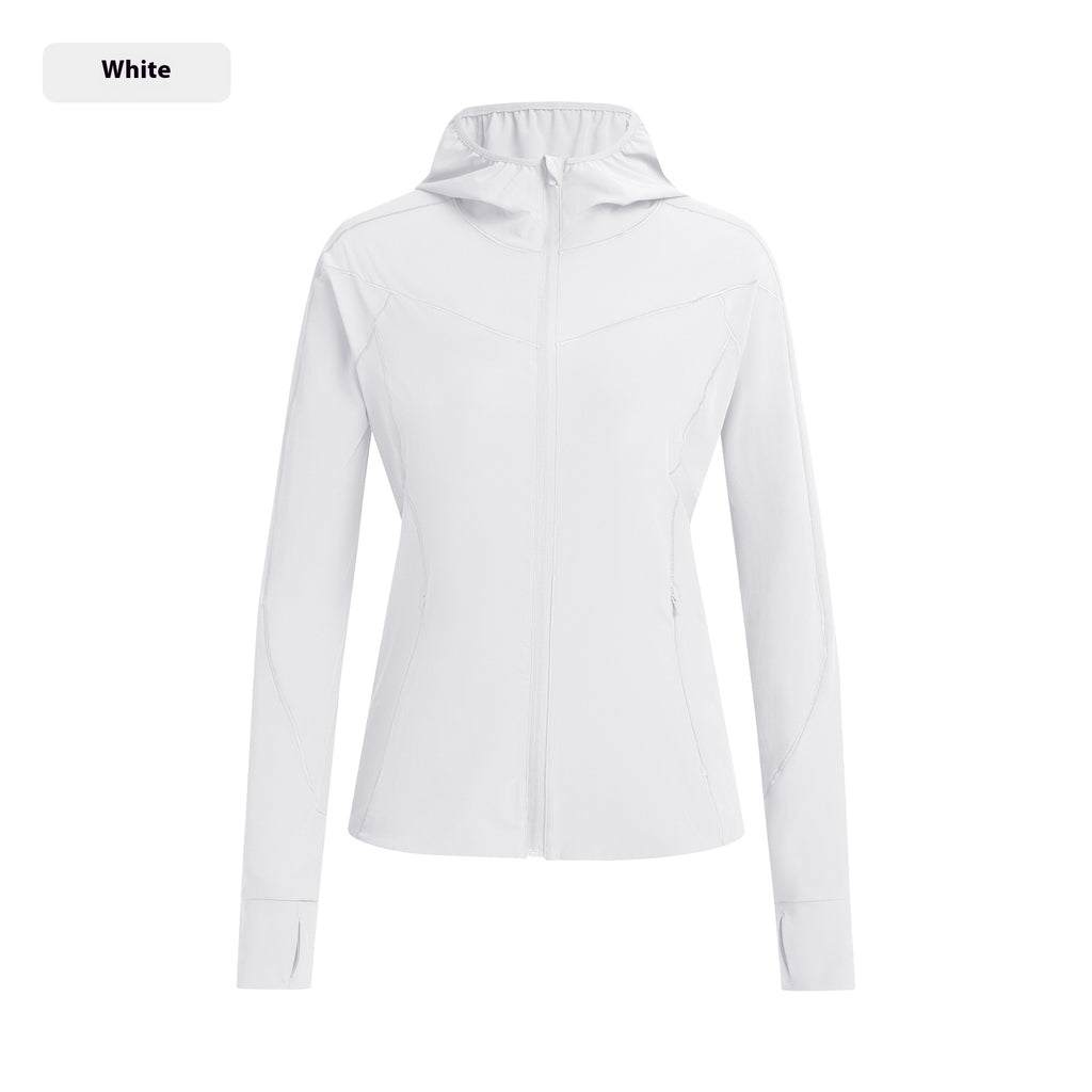 Hooded Stand Collar Sun Protection Quick-drying Coat