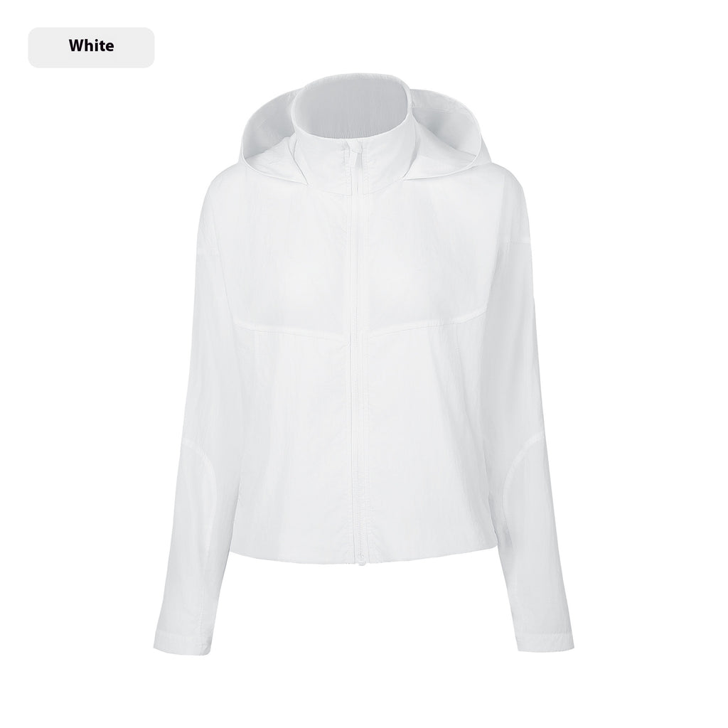 Lightweight Quick-drying Breathable Women's Hooded Long Sleeve Coat