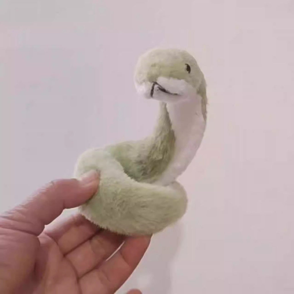 Cute Little Snake Doll Plush Toy Cloth Doll Green Snake Doll Sofa Living Room Decoration