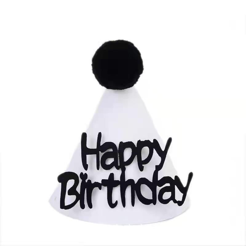 Felt hat children's birthday non-woven hat party yellow crown decorative hat diy crown props