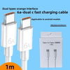 Dual C fast charging cables