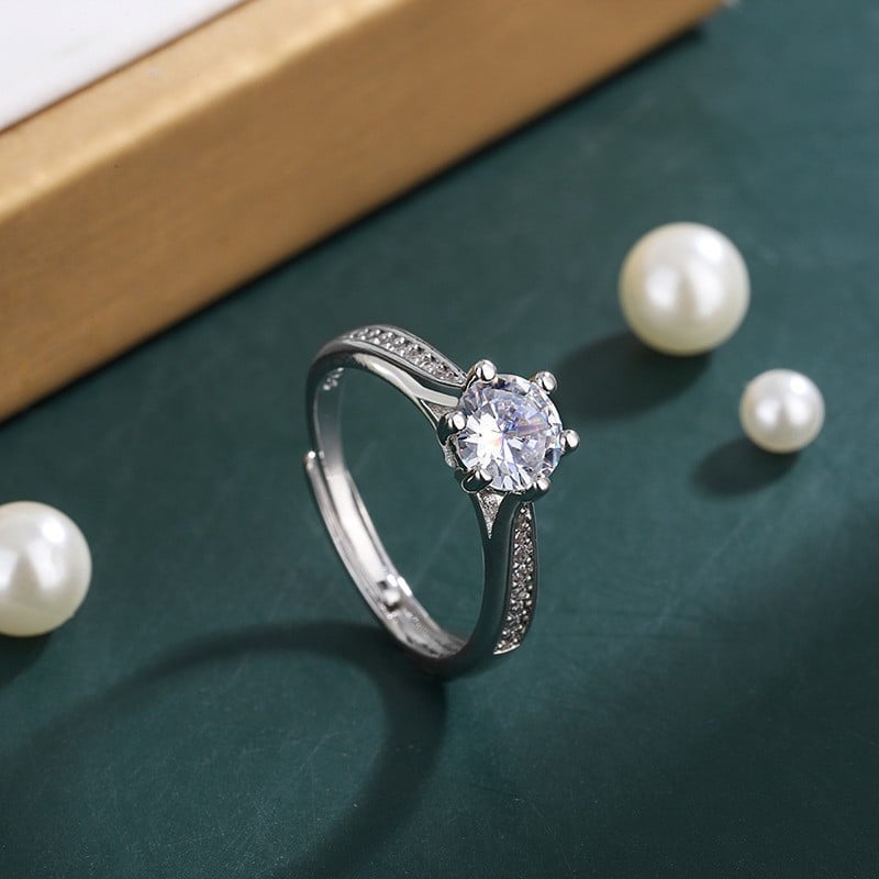 Semi-morganite ring