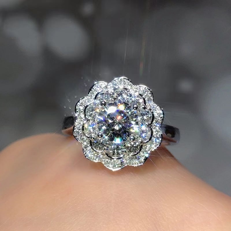 Semi-morganite ring