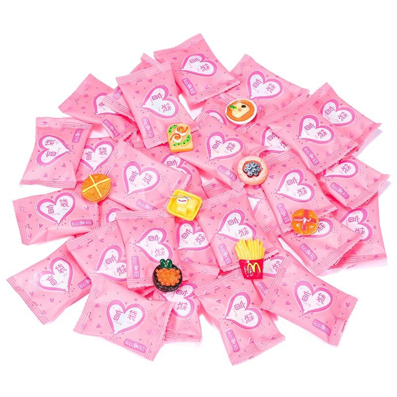 Miniature food play blind bag