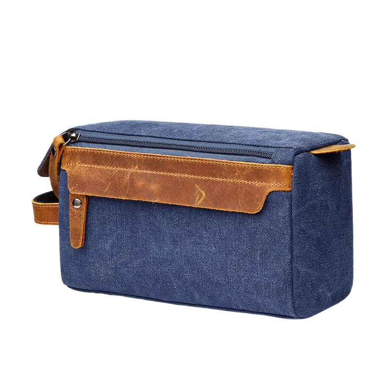 Portable toiletries and cosmetics bag