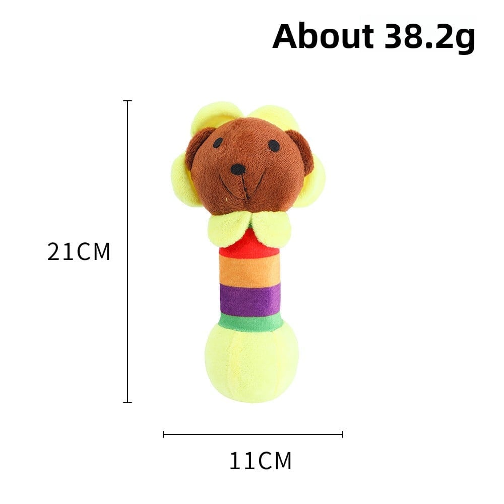 Plush Bite-Resistant Sound Pet Toys for Dogs and Cats