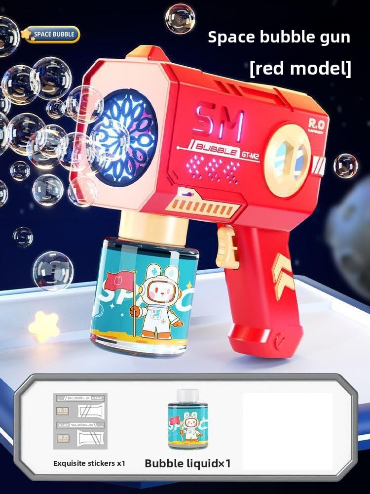 Handheld fully automatic children's bubble machine