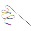 Rainbow Cat Teaser Wand Toy
