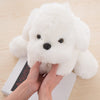White small lapdog plush toy