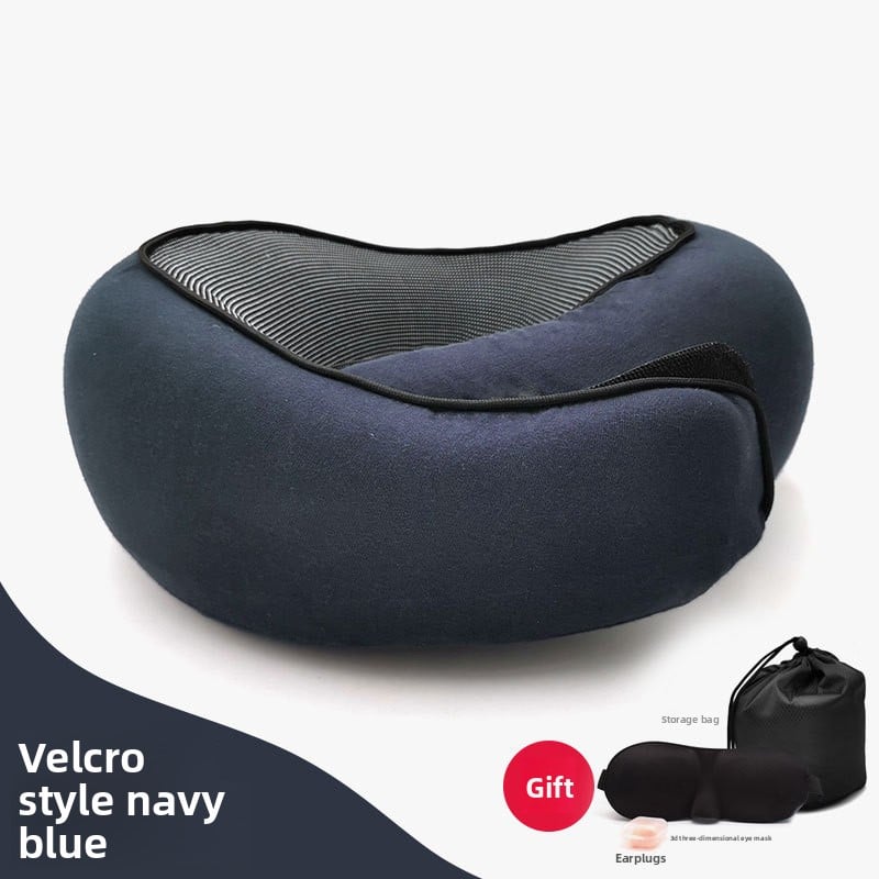 A U-shaped neck guard pillow that can be stored