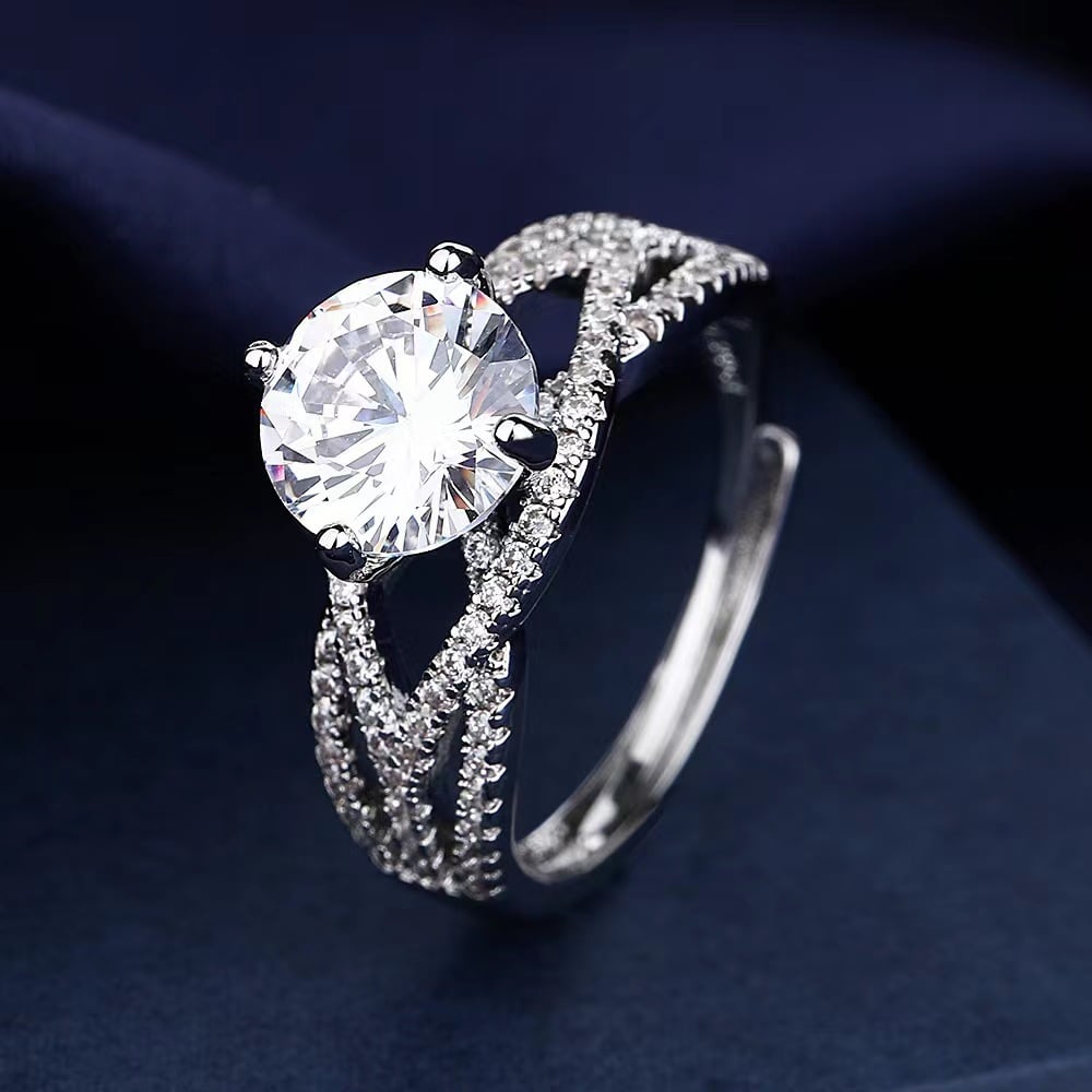 Semi-morganite ring