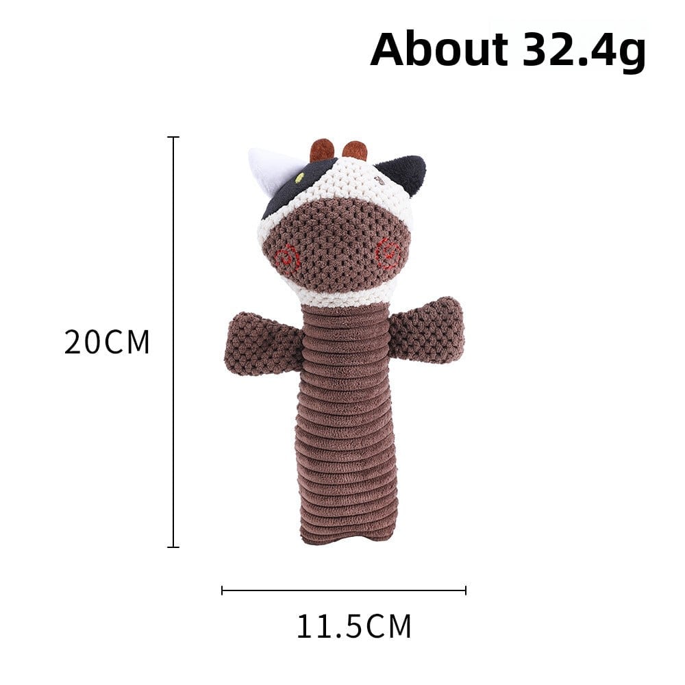 Plush Bite-Resistant Sound Pet Toys for Dogs and Cats