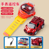 Mini remote control car USB charging cool light watch remote control car boy small gift children remote control car