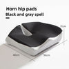 Memory foam lumbar support cushion