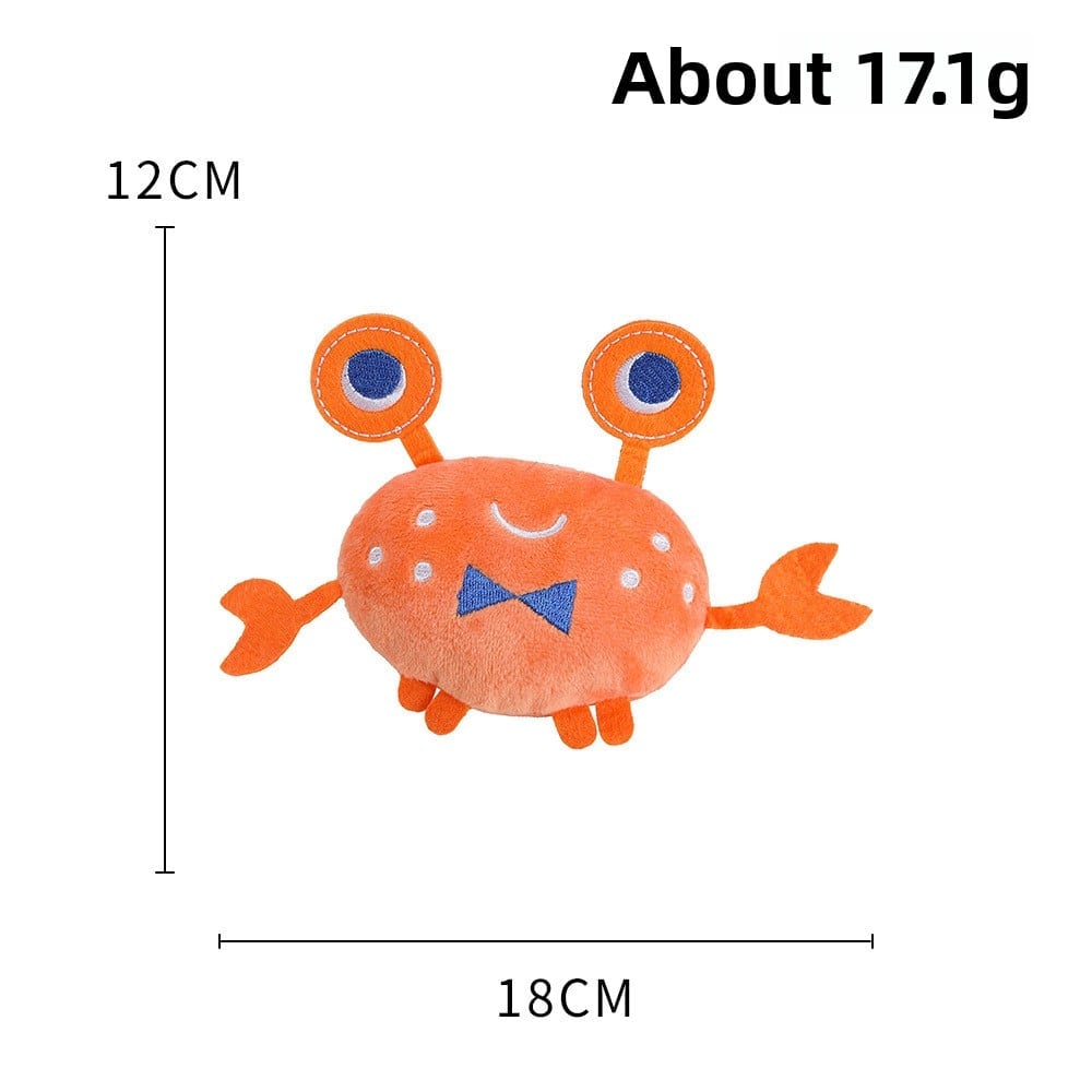 Plush Bite-Resistant Sound Pet Toys for Dogs and Cats