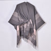 Women's Jacquard Warm Tassel Cardigan Outer Wear