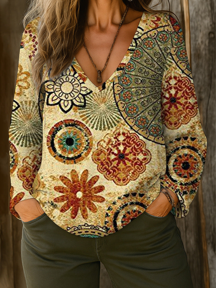 Fashion Personalized Digital Printing Women's Top T-shirt