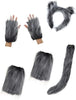 Wolf Ears Head Button Mask