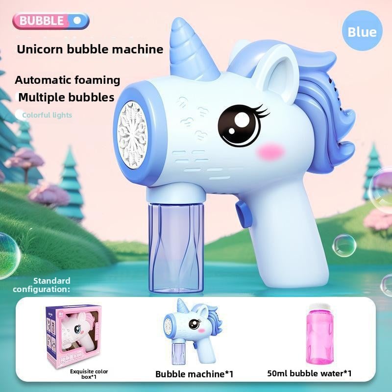 Handheld fully automatic children's bubble machine