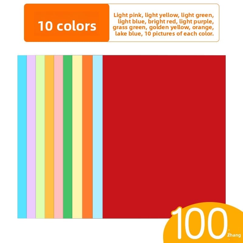 Handmade colored cardstock