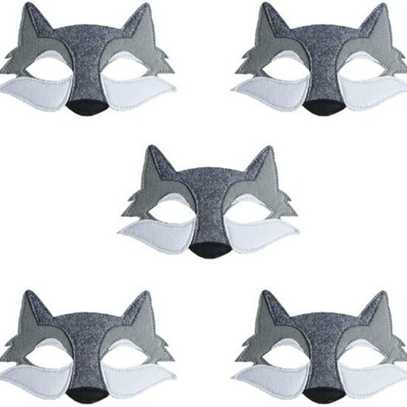 Wolf Ears Head Button Mask