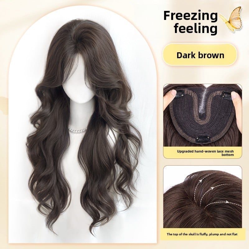 High-crown wig
