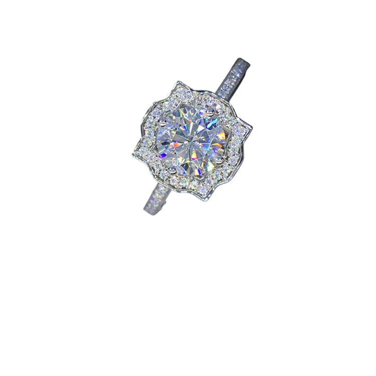 Semi-morganite ring