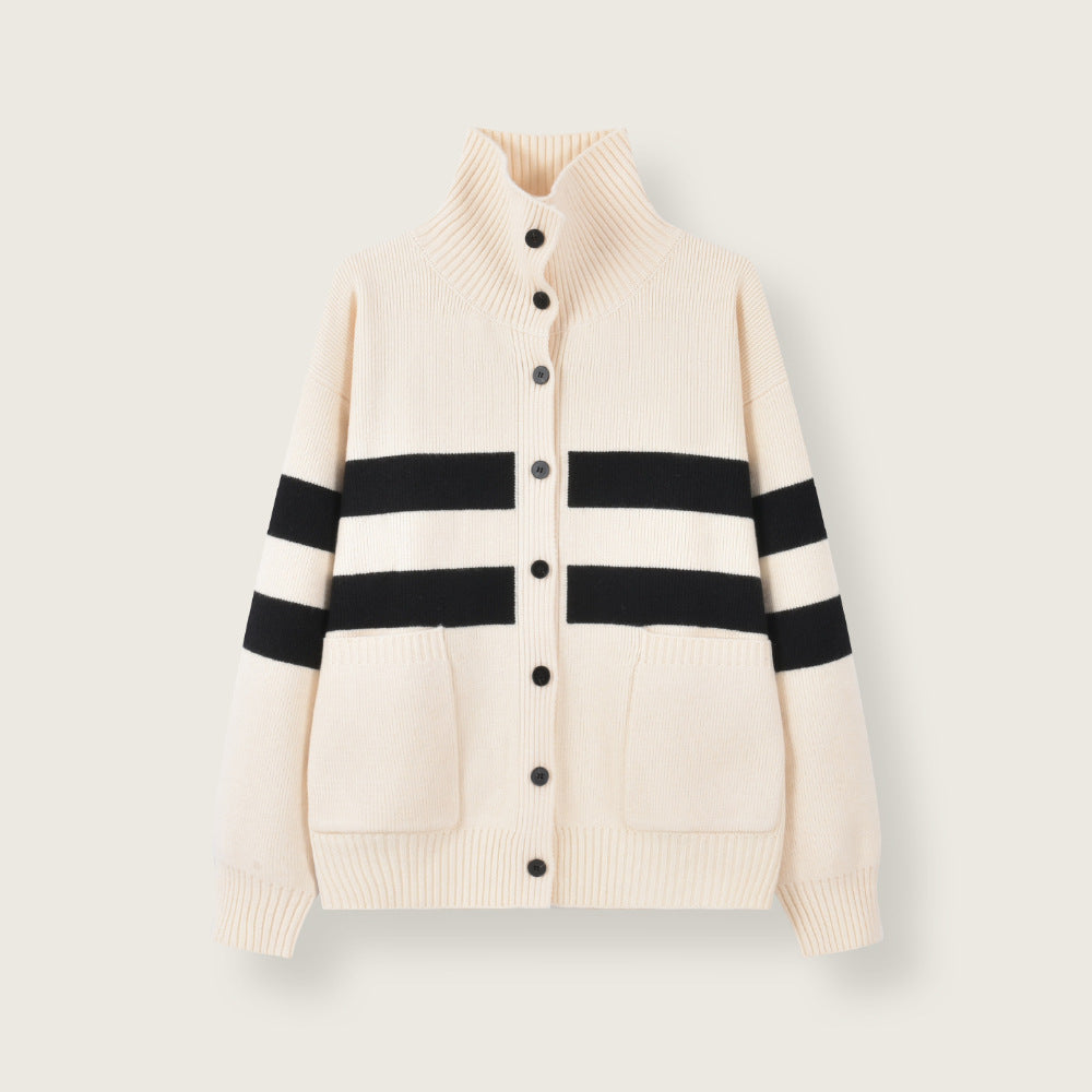 Fashion New Loose Knitted Cardigan Women