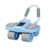 Abdominal Wheel Four-Wheel Elbow Support Intelligent Timing Mobile Phone Holder Automatic Rebound Flat Support Abdominal Roll Two-In-One
