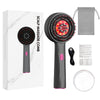 Scalp medicine applicator electric massage comb hair care comb liquid hair growth instrument red hair care comb kneading massager