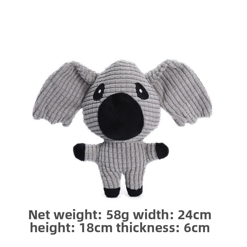 Plush Bite-Resistant Sound Pet Toys for Dogs and Cats