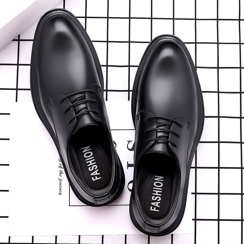 Leather men's shoes