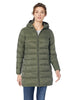 Women's Lightweight Water-Resistant Packable Hooded Puffer Coat