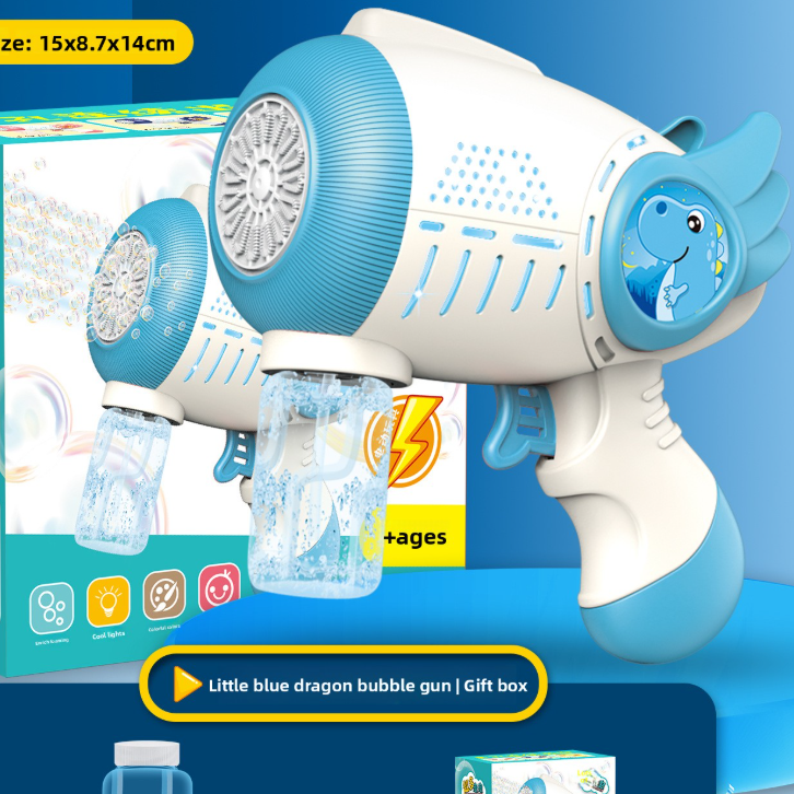 Handheld fully automatic children's bubble machine