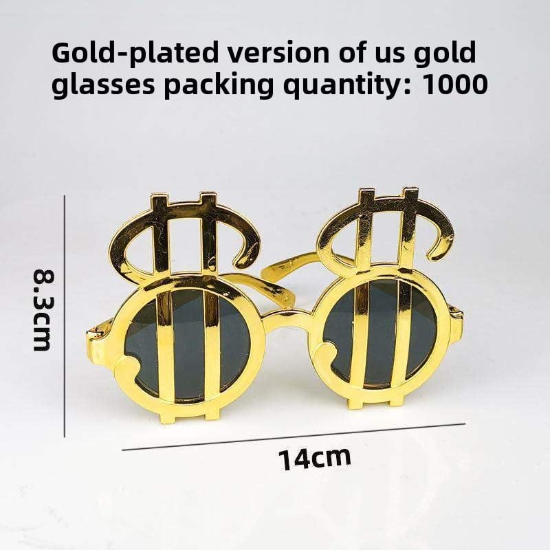 Bizarre creative party photography props, cake decorations, weekend props, Christmas birthday glasses