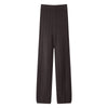 Fashion Texture Knitted Slim Straight Lapel Short Sleeve Trousers