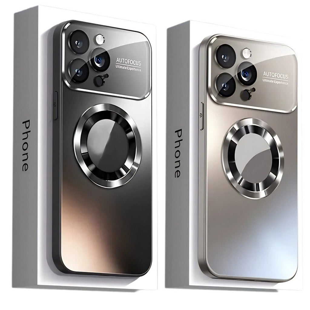 Large-window magnetic phone case