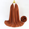 Elegant Pearl Chiffon Scarf for Women